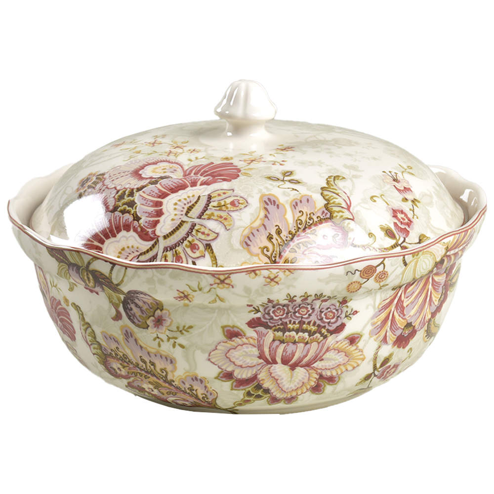 Gabrielle Round Covered Vegetable by 222 Fifth (PTS)-1