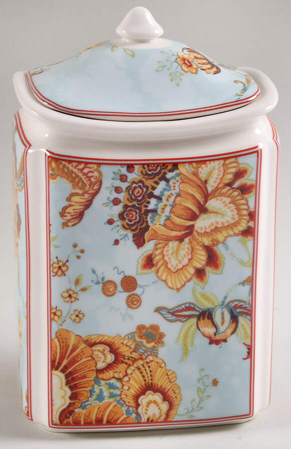 Gabrielle Medium Canister & Lid by 222 Fifth (PTS)-1