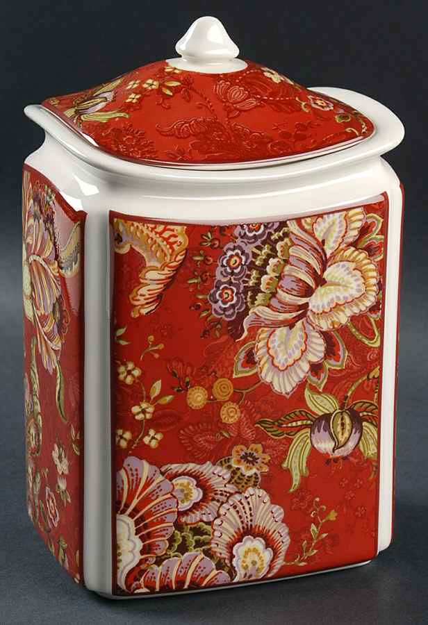 Gabrielle Medium Canister & Lid by 222 Fifth (PTS)-1