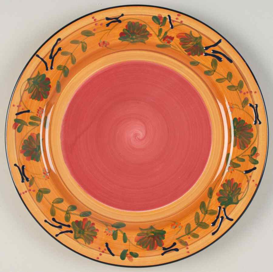 Romantique Dinner Plate by Ambiance-1