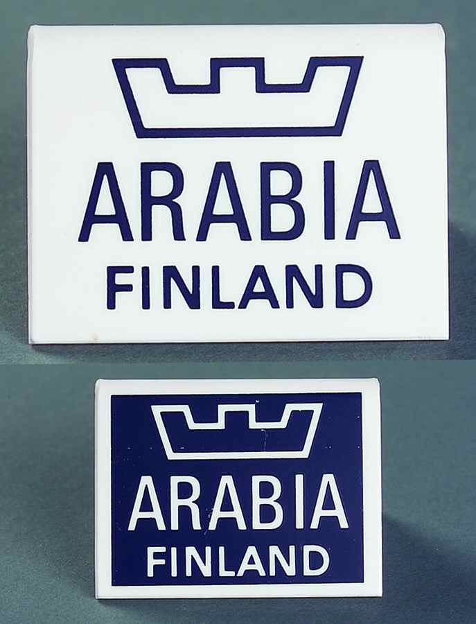 Advertising Signs Plastic Sign 1 by Arabia of Finland-1