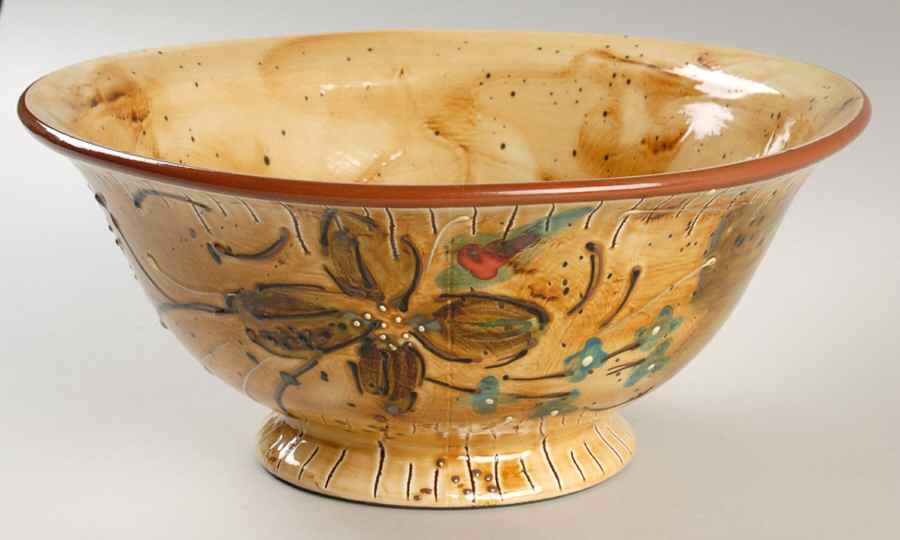 Tuscany Fields 10" Round Serving Bowl by Ambiance-1