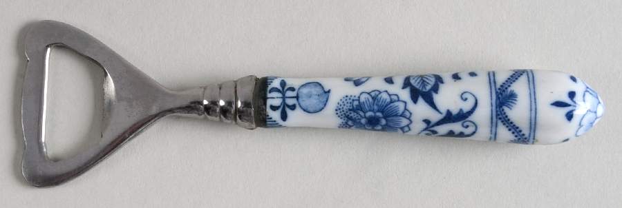 Floraine (Blue Onion) Bottle Opener by A & E Lewis (Germany)-1