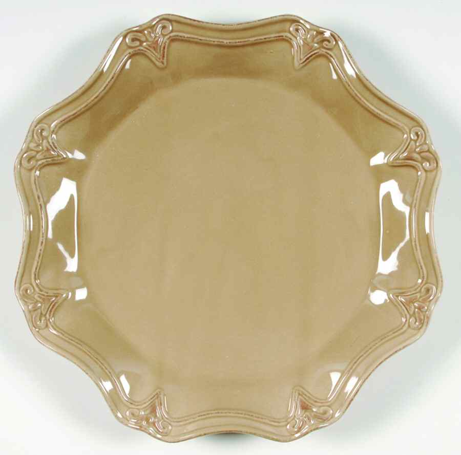 Valero Taupe Dinner Plate by Ambiance-1