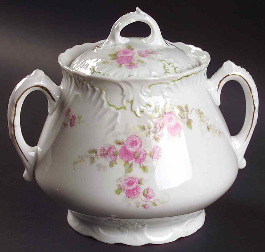 AUS397 Sugar Bowl & Lid by Austria-1