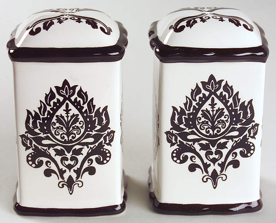 Muse Black Salt & Pepper Set by 222 Fifth (PTS)-1