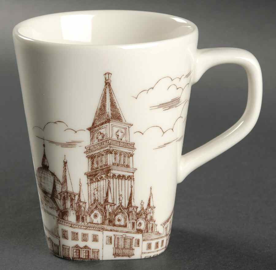 City Scenes Sepia Mug by 222 Fifth (PTS)-1