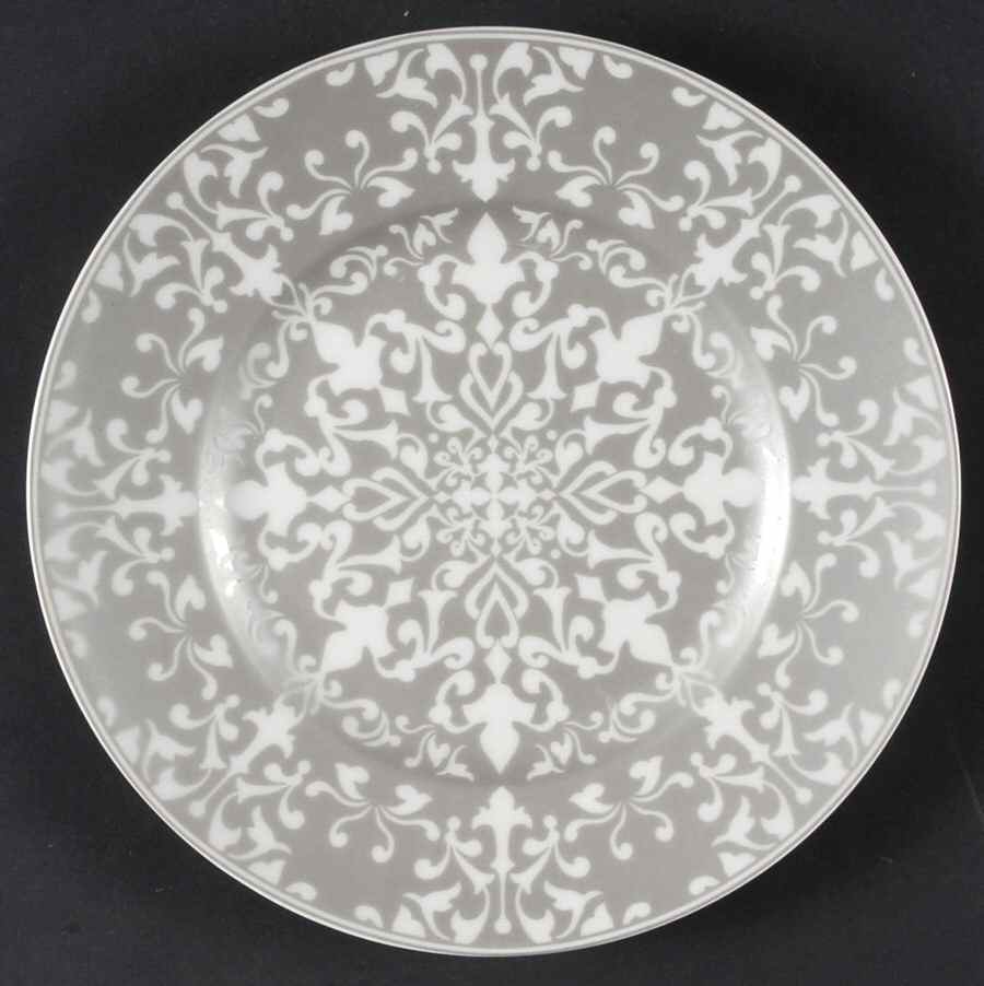 Orchestra Silver Salad Plate by 222 Fifth (PTS)-1