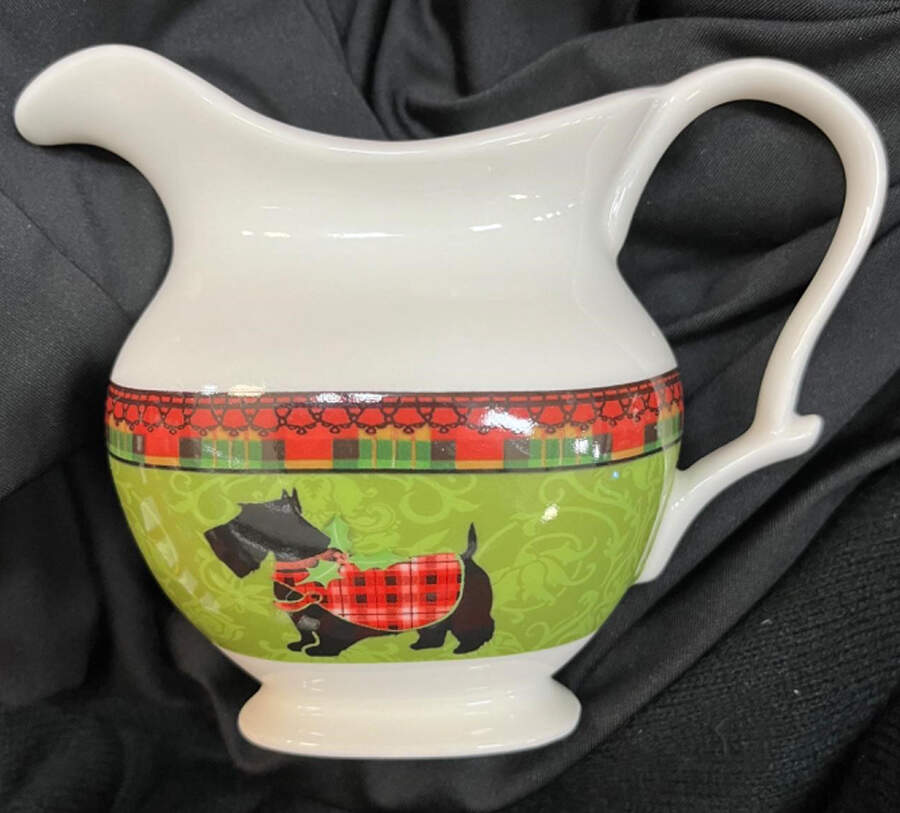 Christmas Scotty Creamer by 222 Fifth (PTS)-1