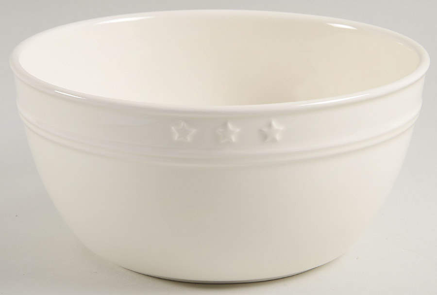General Store Cream 8" Mixing Bowl by American Living-1
