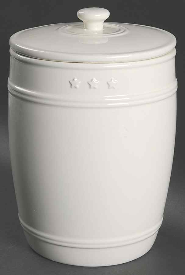 General Store Cream Large Canister & Lid by American Living-1