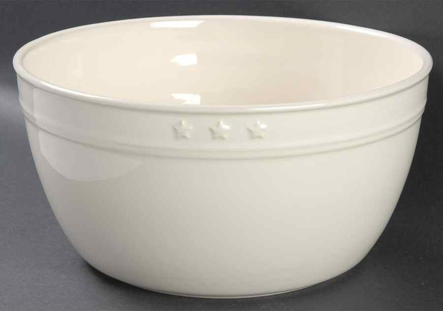 General Store Cream 10" Mixing Bowl by American Living-1