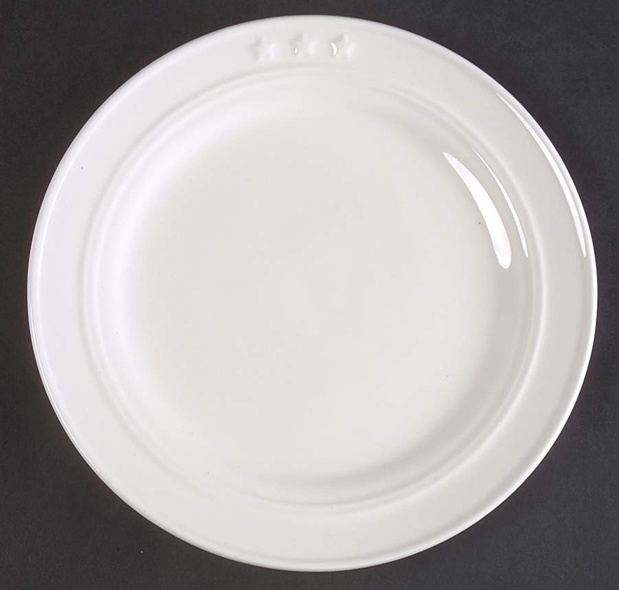 General Store Cream Salad Plate by American Living-1