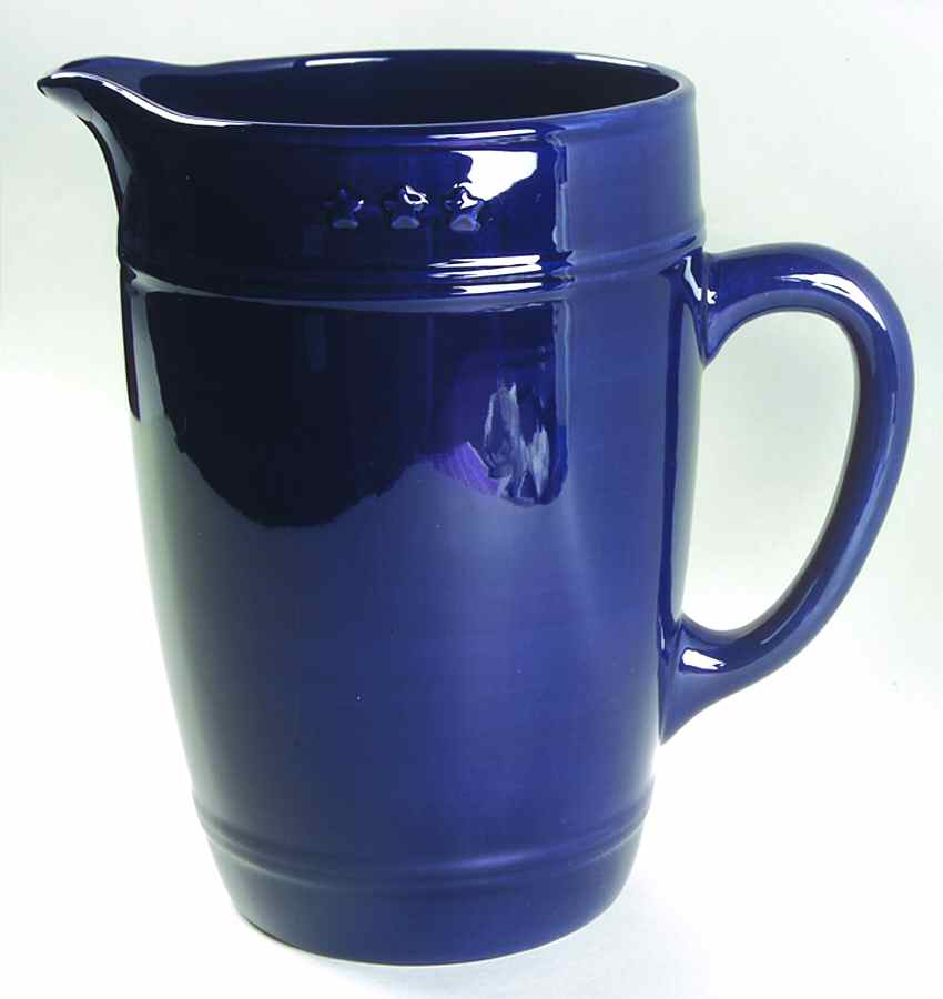 General Store Navy Blue 112 Oz Pitcher by American Living-1
