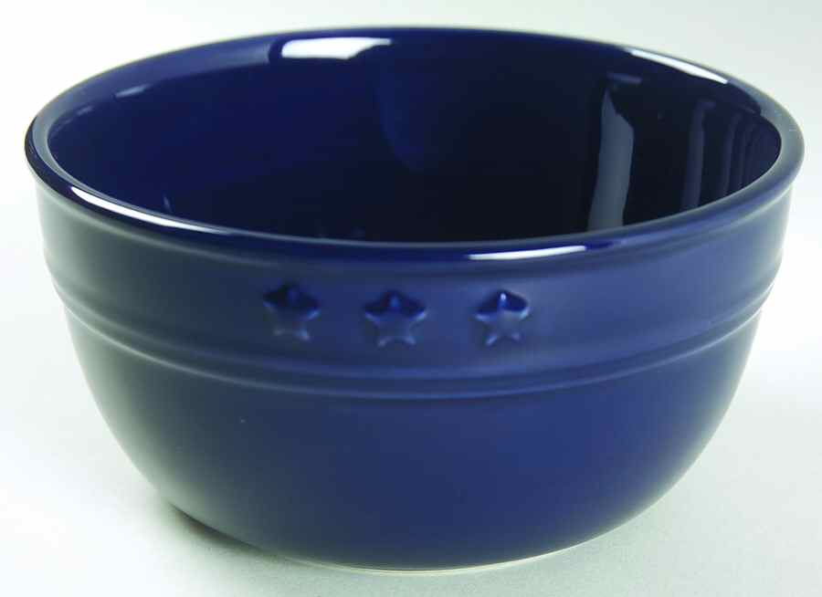 General Store Navy Blue Soup/Cereal Bowl by American Living-1