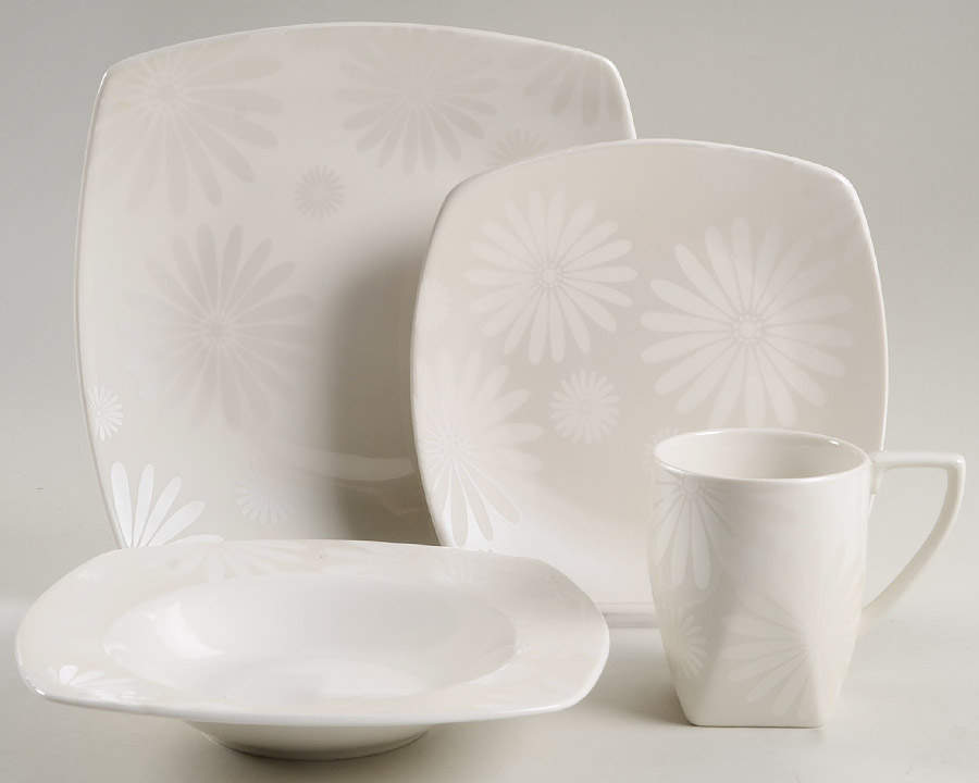 Alice Platinum 4 Piece Place Setting by 222 Fifth (PTS)-1