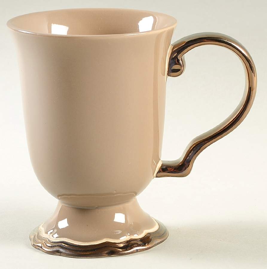 Versailles Taupe Mug by Ambiance-1