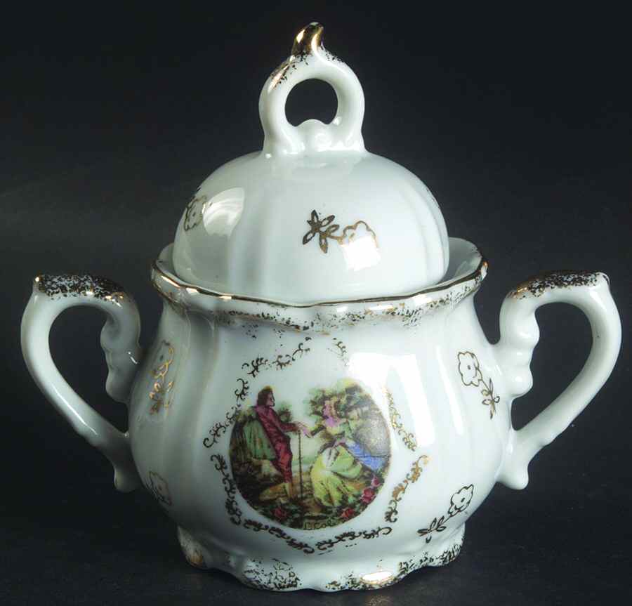Courtship Mini Sugar Bowl & Lid by Arnart-1