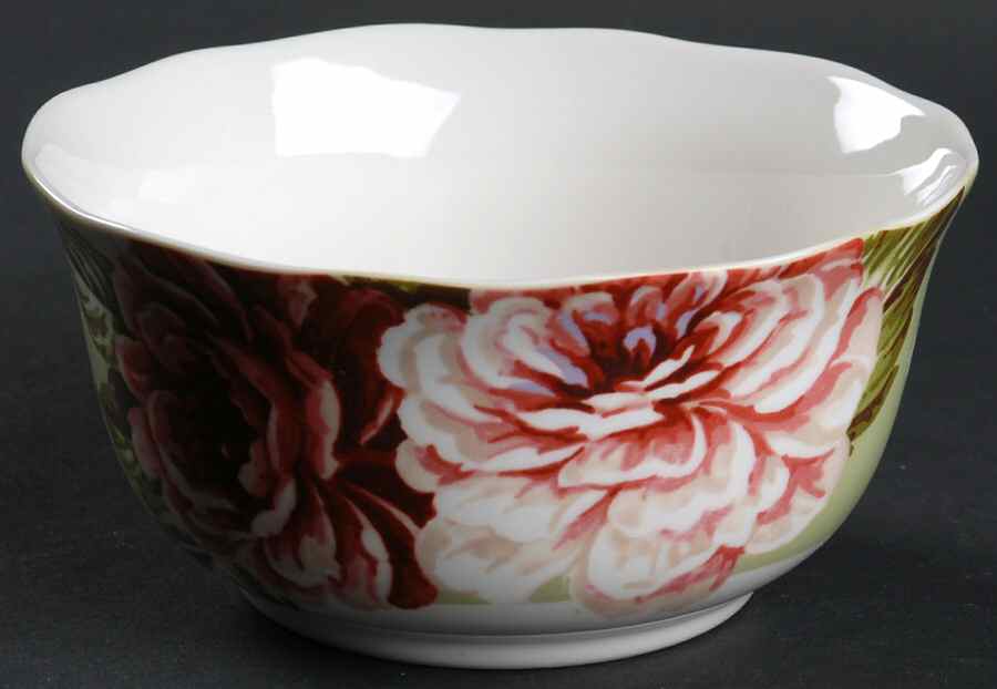 Heidi Green Soup/Cereal Bowl by 222 Fifth (PTS)-1