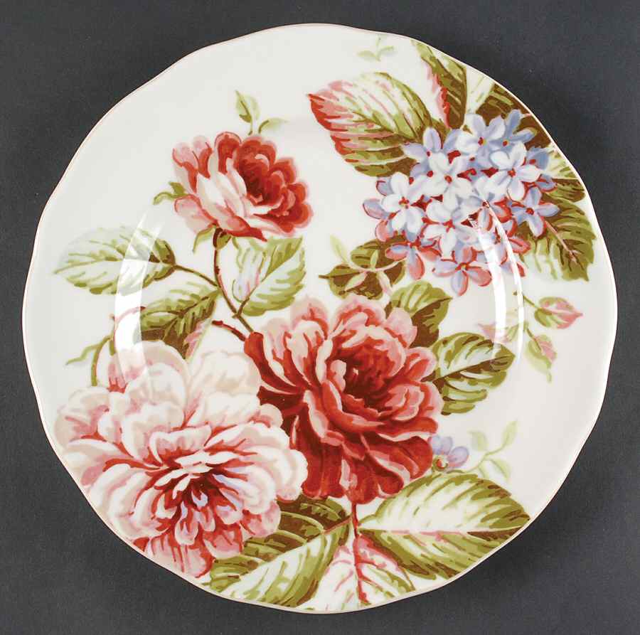 Heidi White Dinner Plate by 222 Fifth (PTS)-1