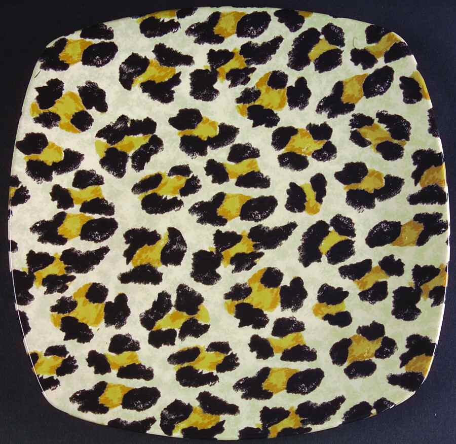 Leopard Salad Plate by 222 Fifth (PTS)-1