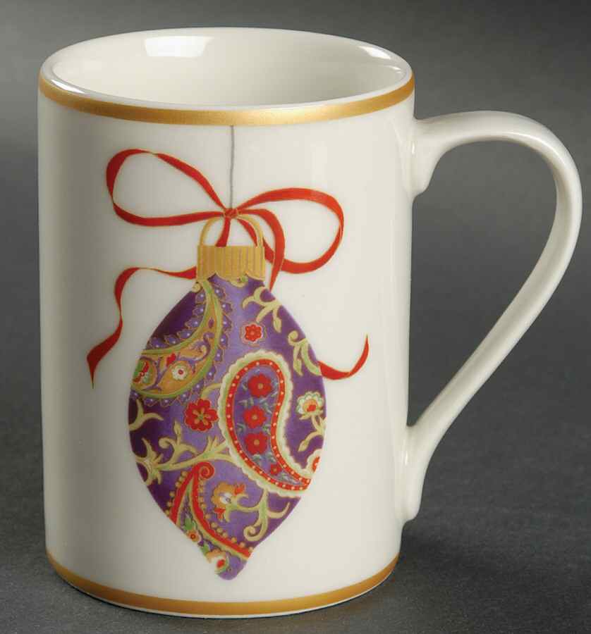 Paisley Ornaments Mug by 222 Fifth (PTS)-1
