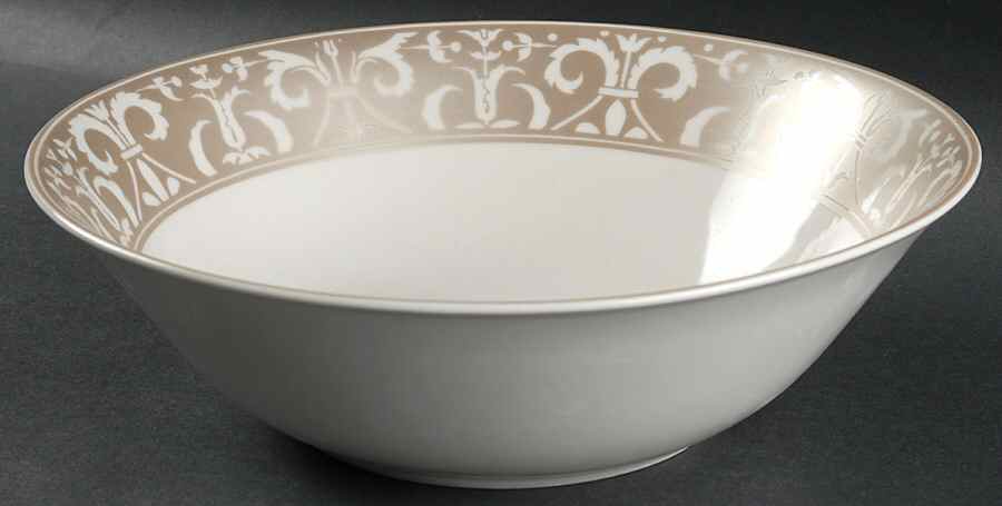 Vertoni Pewter 10" Round Vegetable Bowl by 222 Fifth (PTS)-1