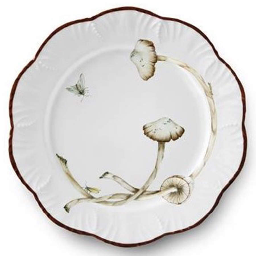 Les Champignons Salad/Dessert Plate by Alberto Pinto-1
