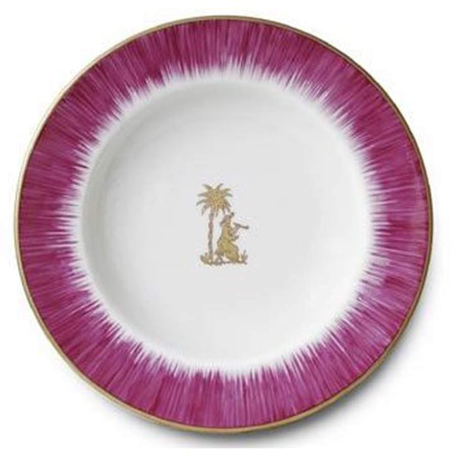 Chinoiserie Rim Soup Bowl by Alberto Pinto-1