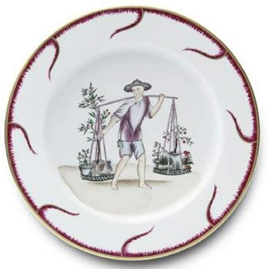 Chinoiserie Presentation Plate by Alberto Pinto-1