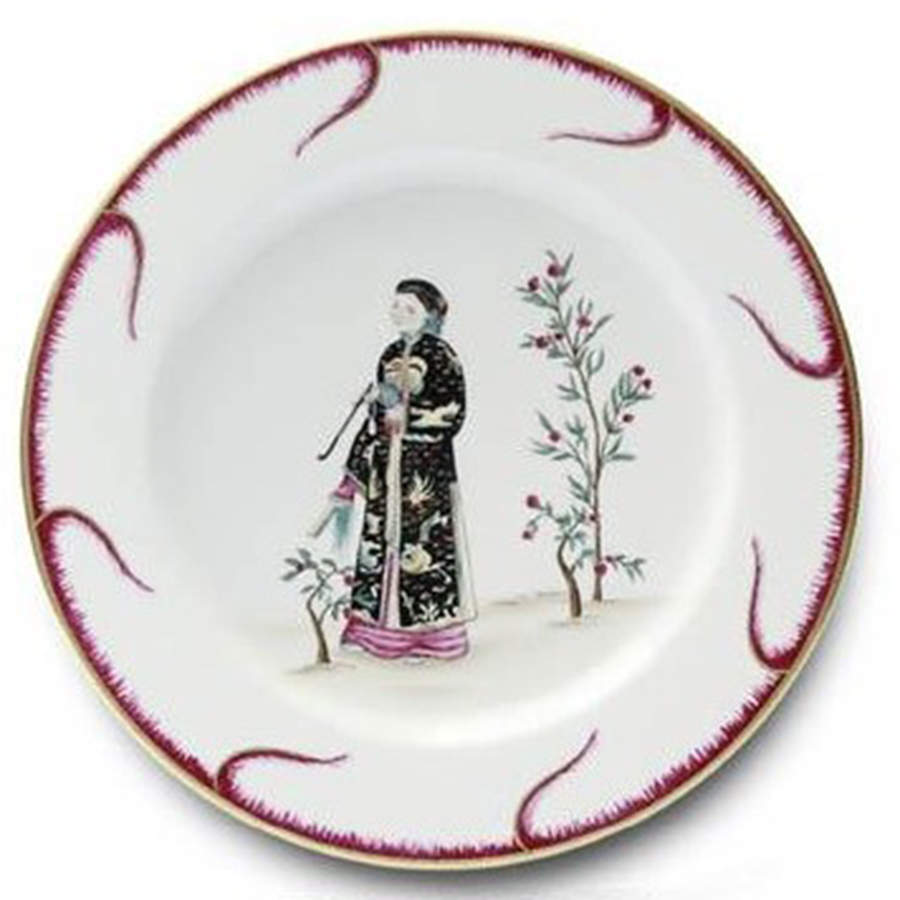 Chinoiserie Presentation Plate by Alberto Pinto-1