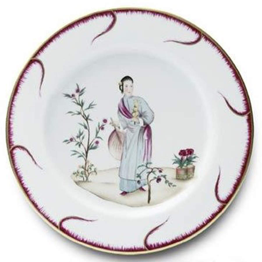 Chinoiserie Presentation Plate by Alberto Pinto-1