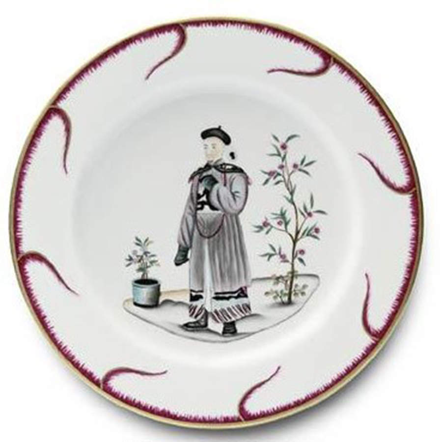 Chinoiserie Presentation Plate by Alberto Pinto-1