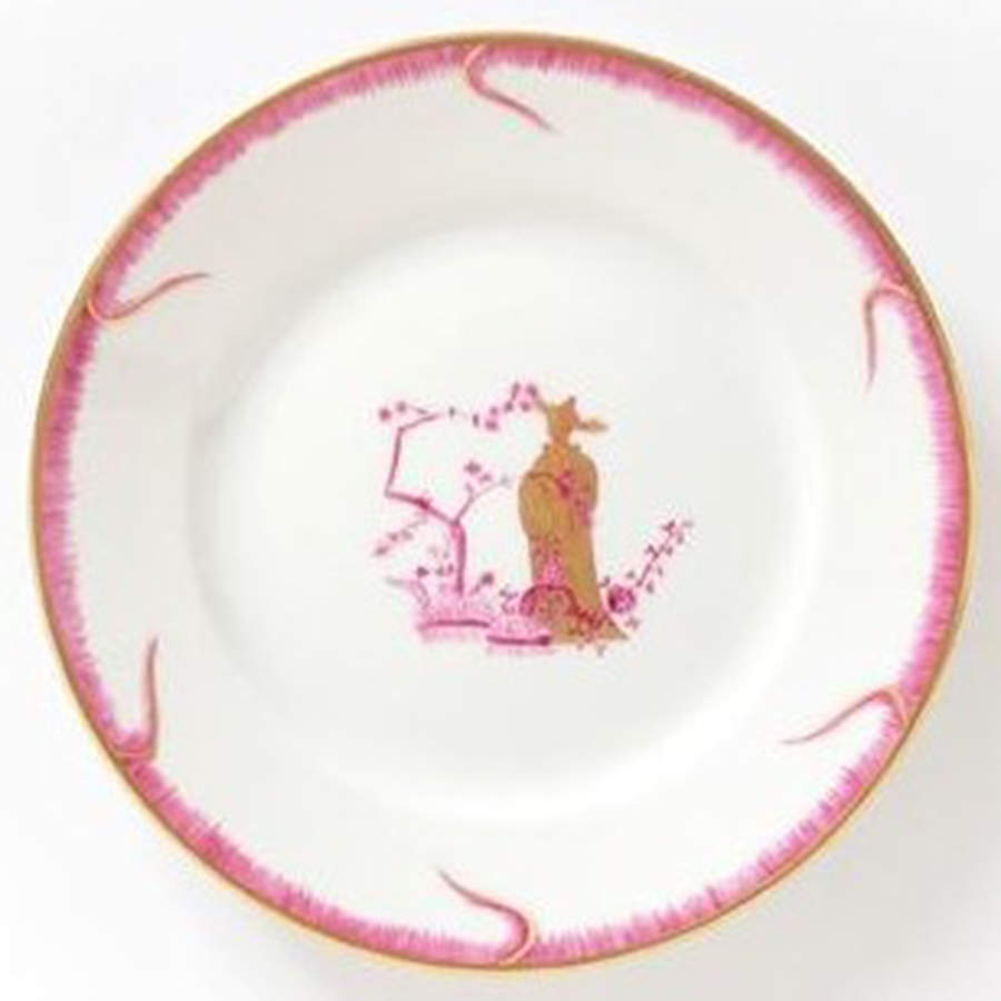 Chinoiserie Bread & Butter Plate by Alberto Pinto-1