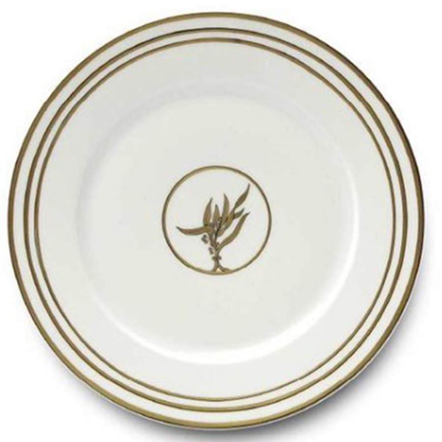 Or des Airs Or des Mers Dinner Plate by Alberto Pinto-1