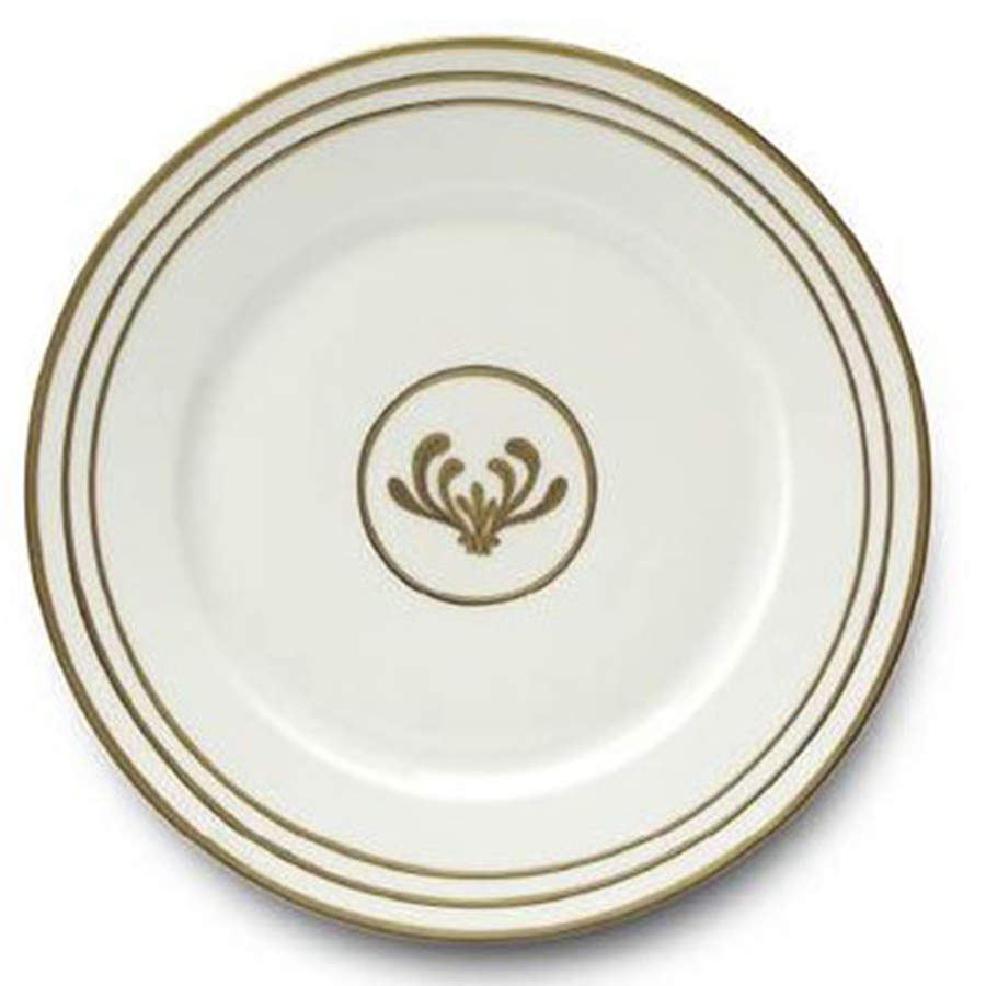 Or des Airs Or des Mers Dinner Plate by Alberto Pinto-1