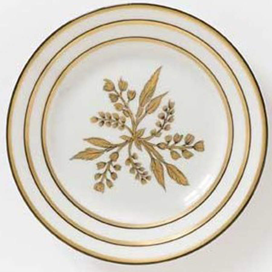 Or des Airs Or des Mers Bread & Butter Plate by Alberto Pinto-1