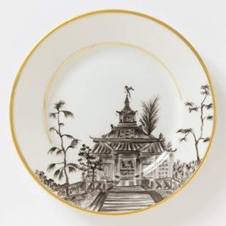 Vieux Kyoto Bread & Butter Plate by Alberto Pinto-1