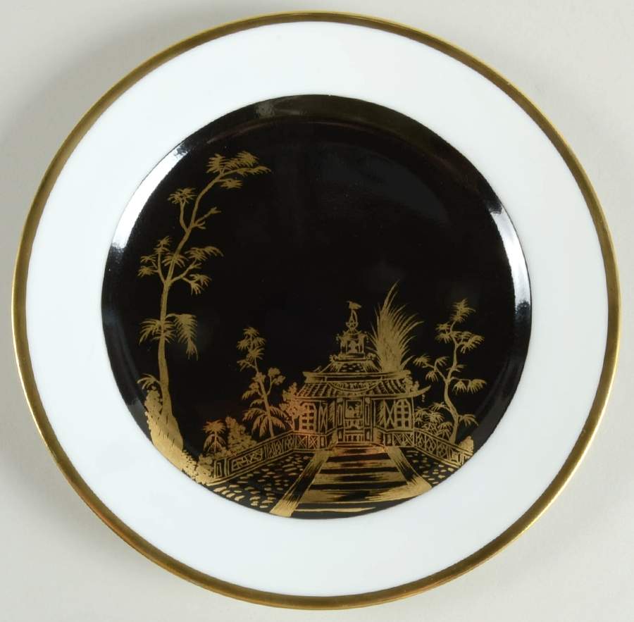 Vieux Kyoto Salad/Dessert Plate by Alberto Pinto-1