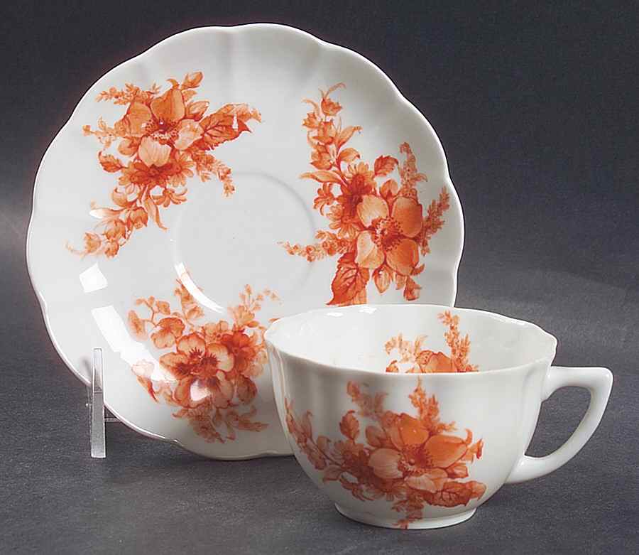 ARA139 Flat Cup & Saucer Set by Arabia of Finland-1