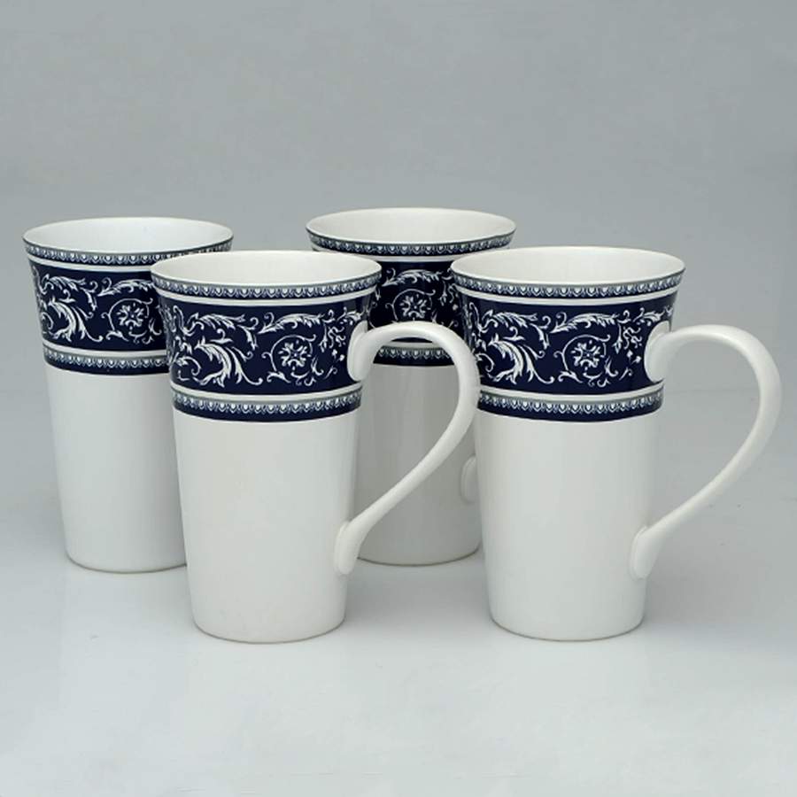 Star of David (Set Of 4) Latte Mug by 222 Fifth (PTS)-1