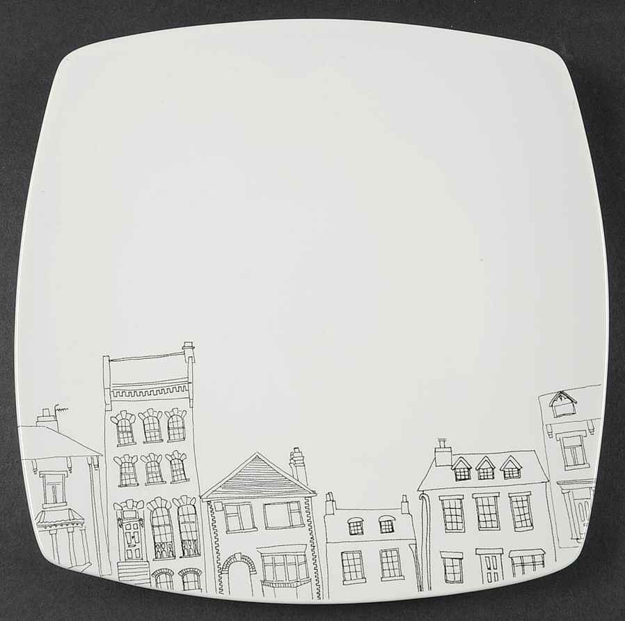 Avenue Dinner Plate by 222 Fifth (PTS)-1