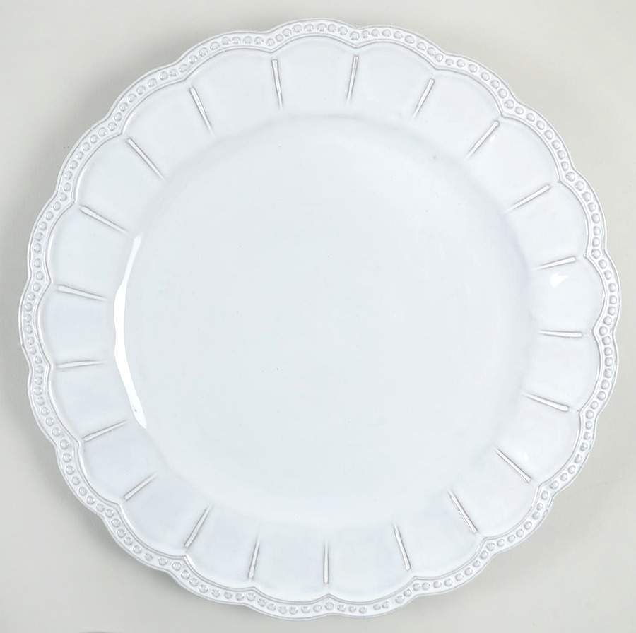 Bella Bianca Service Plate (Charger) by Arte Italica-1