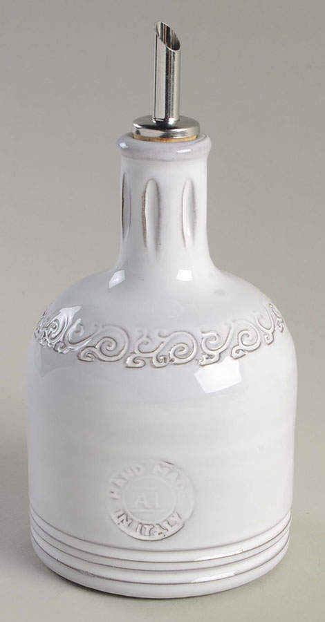 Bella Bianca Oil with Cork Stopper by Arte Italica-1