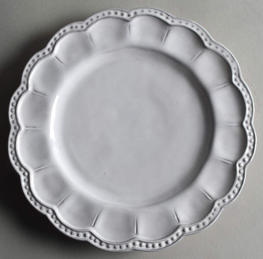 Bella Bianca Salad Plate by Arte Italica-1