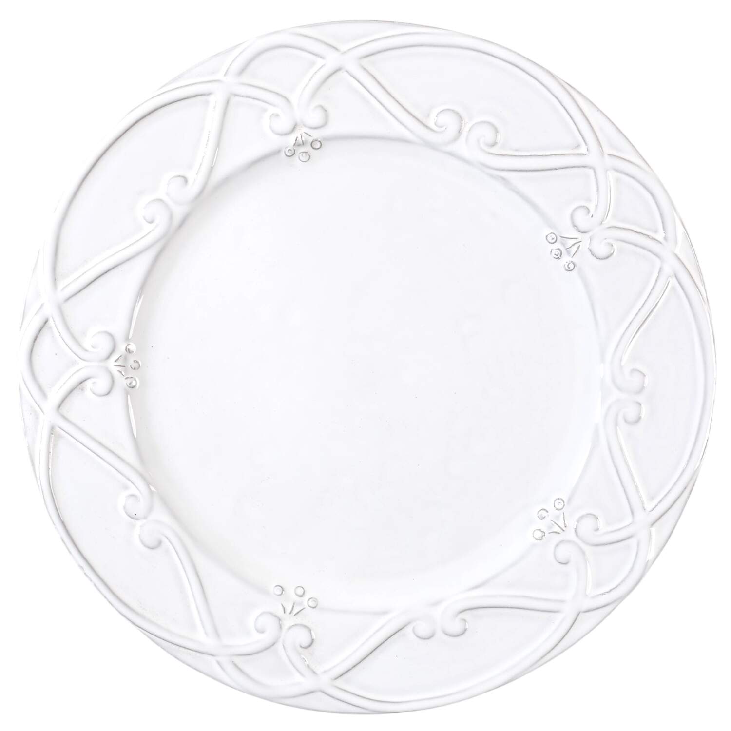 Bella Bianca Service Plate (Charger) by Arte Italica-1
