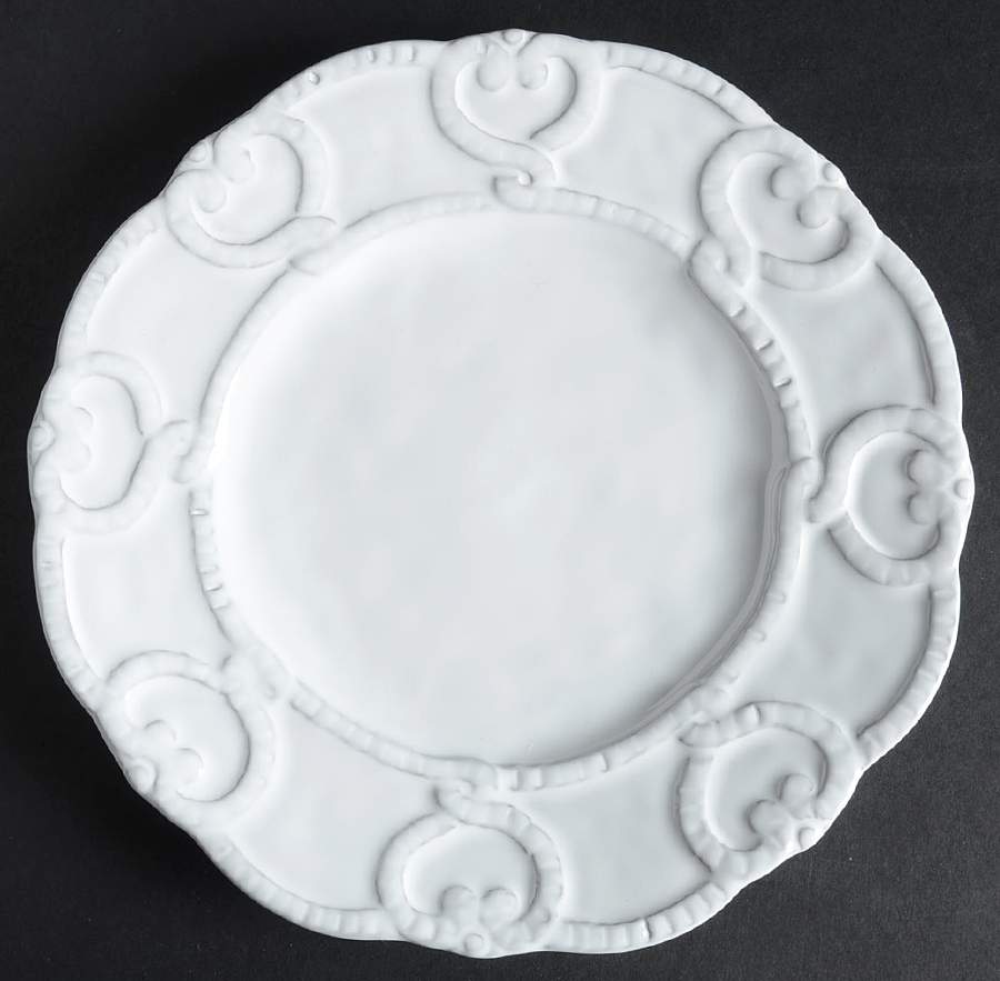 Bella Bianca Salad Plate by Arte Italica-1
