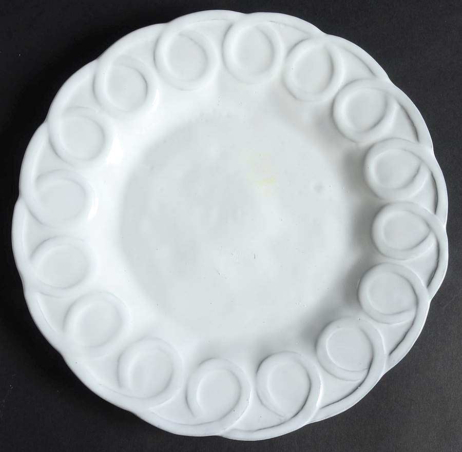 Bella Bianca Salad Plate by Arte Italica-1