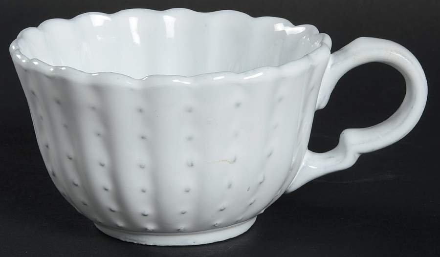 Bella Bianca Flat Cup (Uses Bread & Butter Saucer) by Arte Italica-1