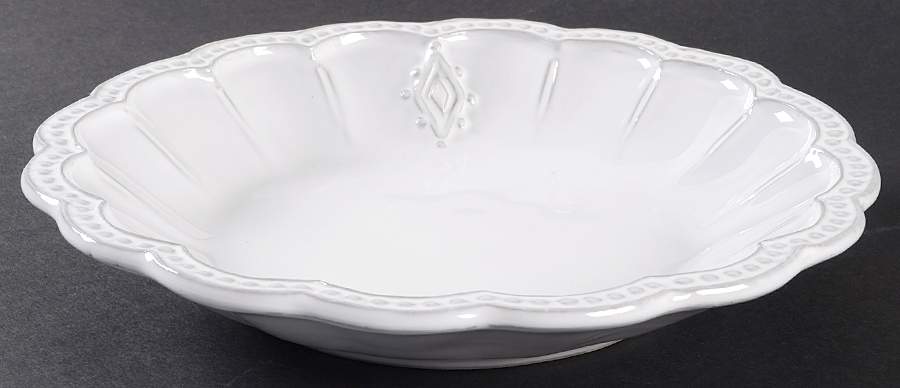 Bella Bianca 9" Soup/Pasta Bowl by Arte Italica-1